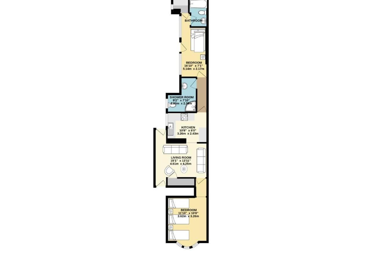 St Peters Pad By My Getaways Free Parking Apartment Brighton Exterior foto